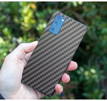 Adesivo samsung con rivestimento a texture geometrica - TenStickers