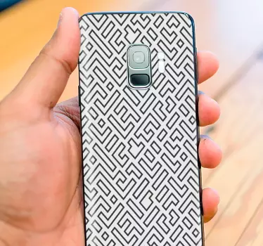 Adesivo Samsung modello del labirinto - TenStickers
