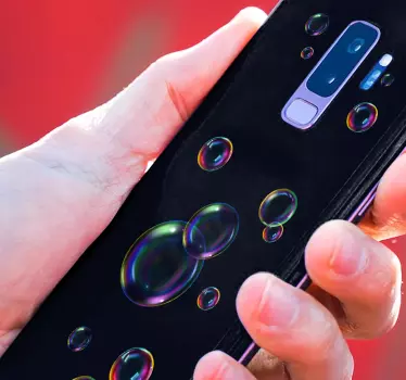 Adesivo samsung motivi a bolle - TenStickers