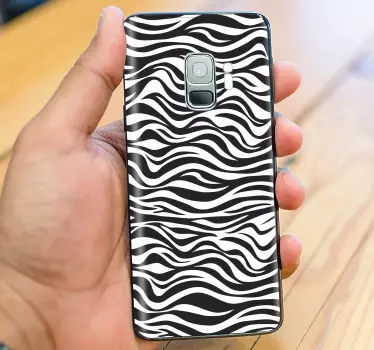 Adesivo Samsung motivo a stampa zebrata - TenStickers