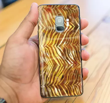 Adesivo Samsung motivo a strisce astratto - TenStickers