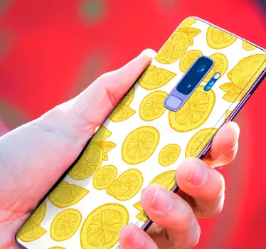 Adesivo samsung motivo agrumi gialli - TenStickers