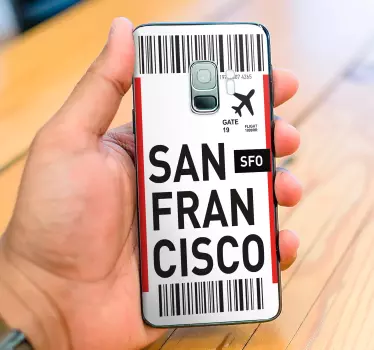 Adesivo Samsung passaggio di san francisco - TenStickers