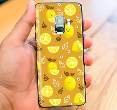 Adesivo samsung stampa limone allegra - TenStickers