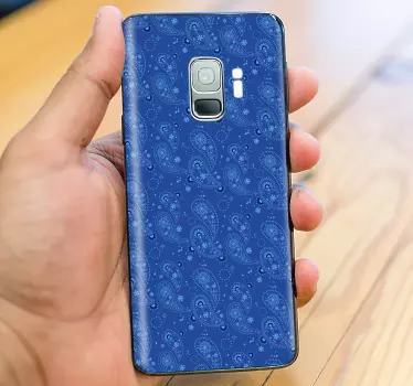 Adesivo samsung stampa paisley - TenStickers