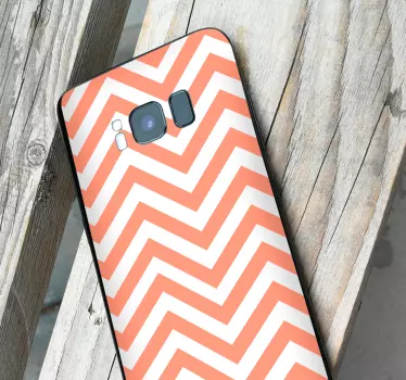 Adesivo samsung stile chevron - TenStickers