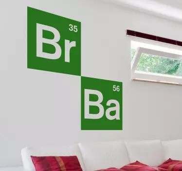 Adesivo serie Breaking Bad - TenStickers