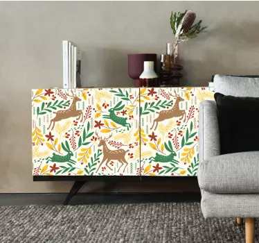 Carta adesiva per mobili impacco ispirato alla natura - TenStickers