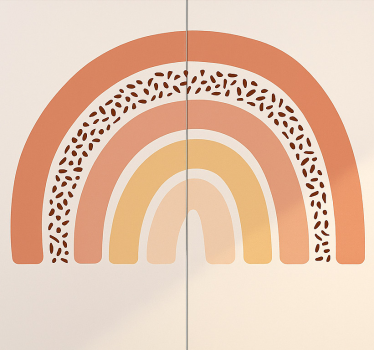 Carta adesiva per mobili paster mezzo arcobaleno - TenStickers