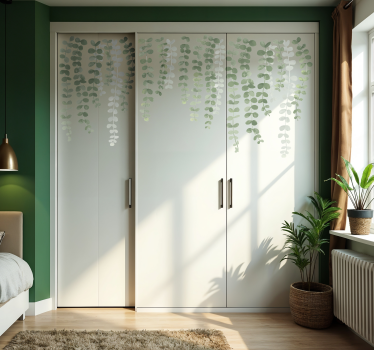 Carta adesiva per mobili piante sospese - TenStickers