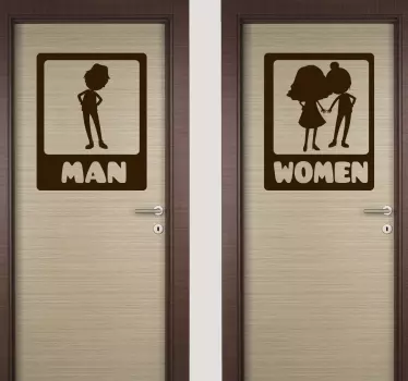 Adesivo murale rugby wc divertente - TenStickers