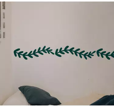 Greca adesiva accento verde per la casa - TenStickers