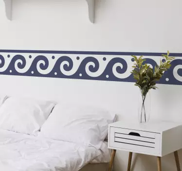 Greca adesiva per pareti Stile greco - TenStickers