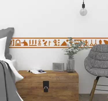 Adesivo murale stile egitto - TenStickers