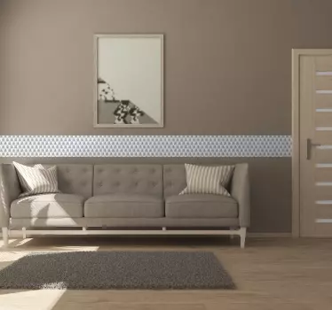 Mantovane adesive per pareti 3D - TenStickers