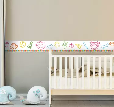 Set di adesivi murali per bambini - TenStickers