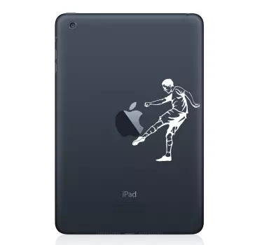 Skin adesiva calciatore per Mac - TenStickers