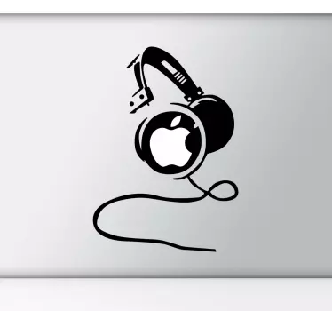 Skin adesiva cuffie Mac - TenStickers