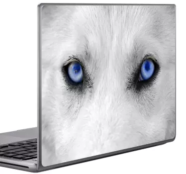 Skin adesiva pc occhi di lupo - TenStickers
