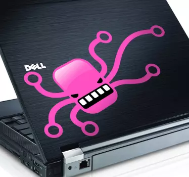 Skin adesiva pc piovra minacciosa - TenStickers