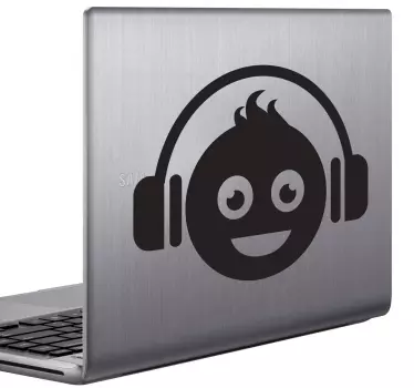 Skin adesiva portatile happy DJ - TenStickers
