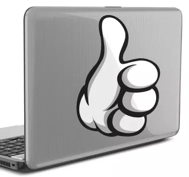 Skin adesiva portatile pollice ok - TenStickers