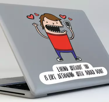 Skin adesiva portatile Power Point - TenStickers