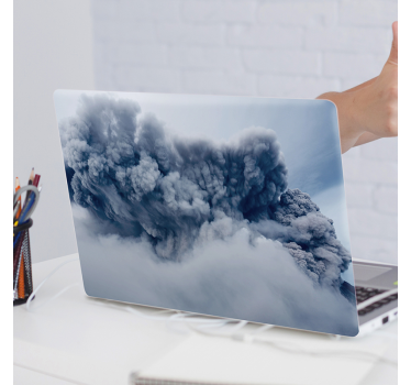 Adesivo per pc  fumo vulcanico - TenStickers