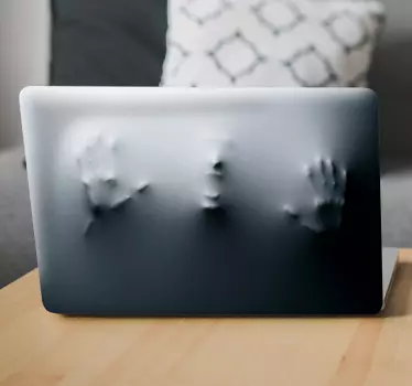 Adesivo per pc portatile figura misteriosa - TenStickers