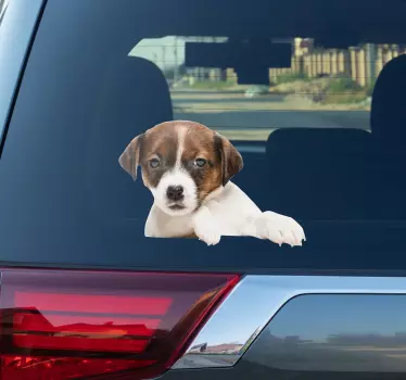 Sticker adesivo con cagnolino - TenStickers
