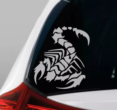 Adesivo per auto scorpione - TenStickers