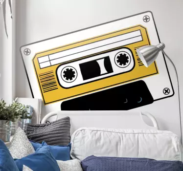 Sticker decorativo audiocassetta 30 - TenStickers