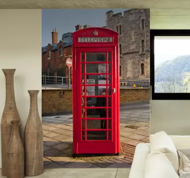 Sticker decorativo cabina Londra - TenStickers