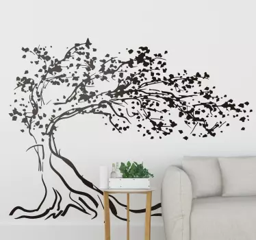 Sticker decorativo con vento - TenStickers
