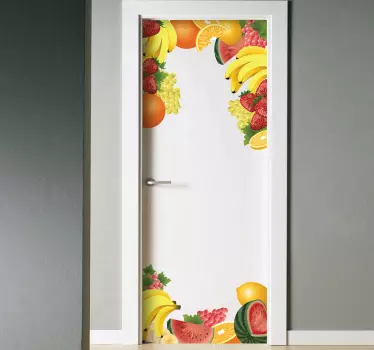 Sticker decorativo immagini frutta - TenStickers