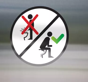 Sticker decorativo istruzioni water - TenStickers