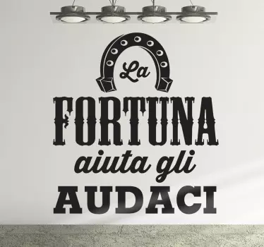 Sticker decorativo la fortuna - TenStickers