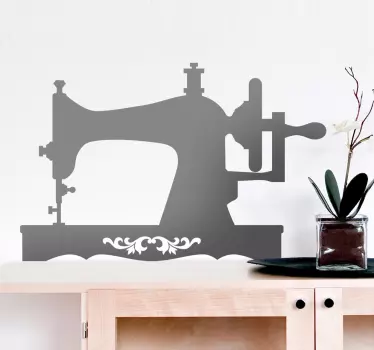 Sticker decorativo macchina da cucire - TenStickers