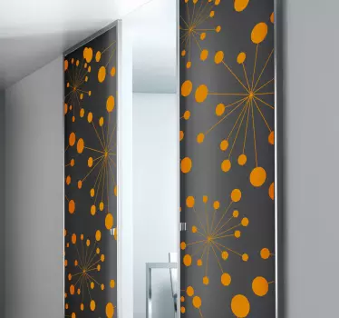 Sticker decorativo motivo floreale 5 - TenStickers