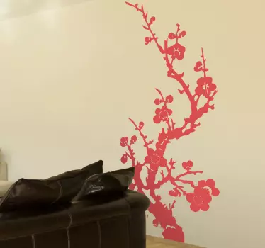 Sticker decorativo rametto orientale - TenStickers
