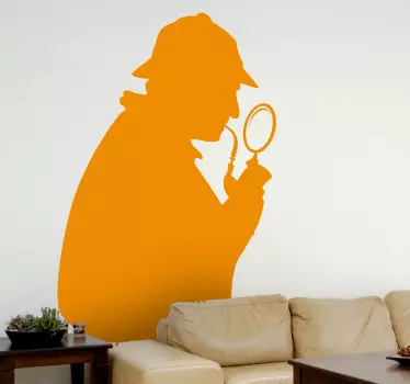 Sticker decorativo Sherlock Holmes - TenStickers