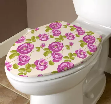 Sticker decorativo texture floreale water - TenStickers