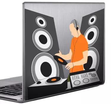 Sticker DJ professionista portatile - TenStickers