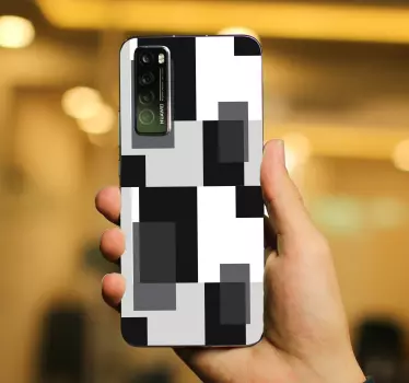 Adesivo huawei effetto pixel - TenStickers