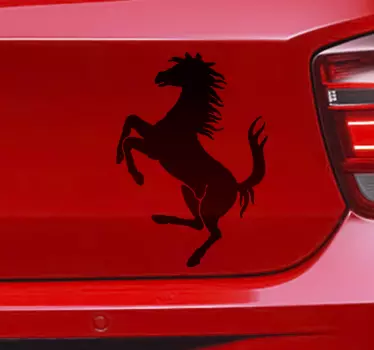 Adesivo per auto logo cavallino rampante - TenStickers