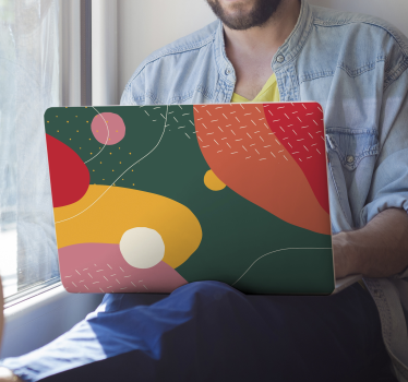 Stile memphis per laptop  - TenStickers