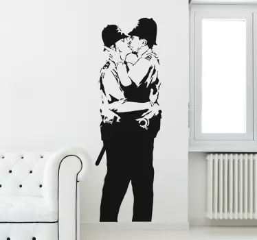 Adesivo murali Bansky - TenStickers