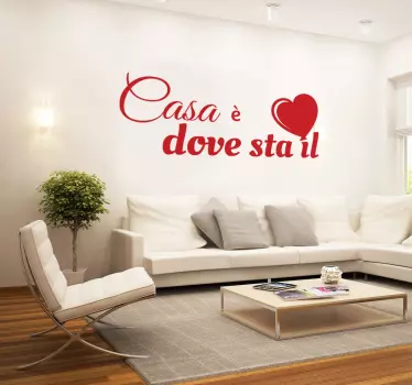 Wall Sticker Casa - TenStickers