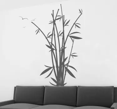 Adesivo murale decorativo  bambù - TenStickers