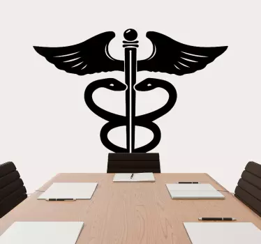 Wall sticker medicina e salute Simbolo medico greco - TenStickers